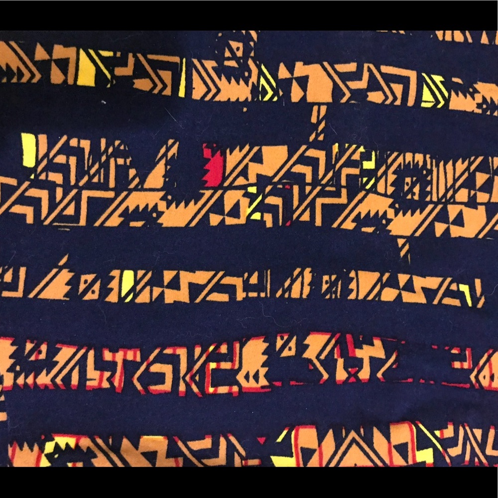 Lularoe Aztec print TC leggings - Picture 2 of 2